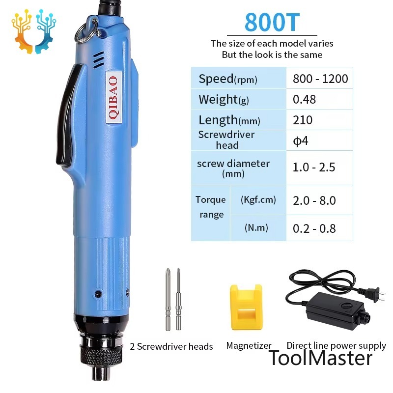 Industrial Tools - 【2026】800T Automatischer Elektrischer Schraubendreher Handbohrer Elektrowerkzeug