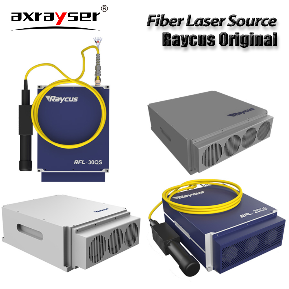 Fiber Laser Marking Machine 30W - Raycus Original Faserlaserquelle Pulsiert und Kontinuierlich