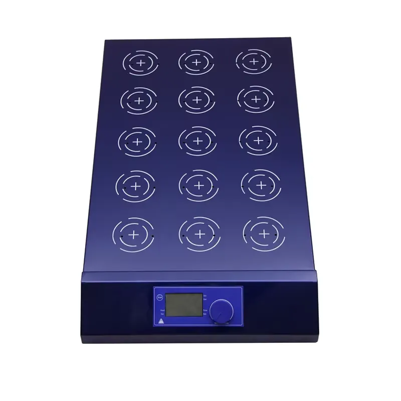 Lab Magnetic Stirrer Hot Plate - JKI Labor 15-Positionen Magnetrührer mit Heizplatte