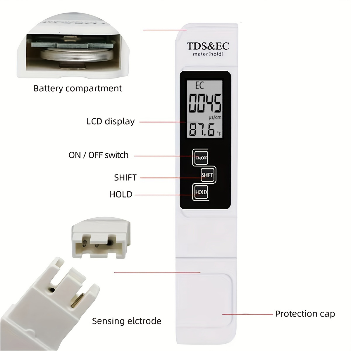 3in1 Wasser Qualität Erkennung – Ph Meter Digital Water Tester Bewertung und Preis